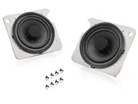 Luidspreker deurset, voorzijde. Porsche 911 / 964 RS / 993 RS - PCG91164550, PCG64540100, PCG64540100