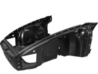Body Front section, F model LWB. Porsche 911 69-73 - 1680501400, 591020, 91150100523, 91150100524 - DAN50100523, DAN50100524, 1680501400