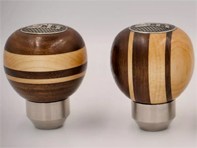 Pomo de palanca de cambios de caoba y madera de arce. Porsche 911/930 turbo - 91442401800/2, 90142401400, 91442401800, 91142407101, 93042406901, 91142401906, 95042407900