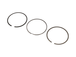 Set di fasce elastiche per pistone. Porsche 996 Turbo 3.6L 2001-05 - 99610392570, 504 39 N0, 50439N0, 99610392571