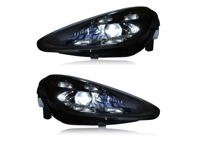 Phare à LED amélioré 2023 style PDLS Porsche Cayenne 958.2 2015-2017 - 95863128500, 95863128600, 95863117530, 95863117630, 95863117531, 95863117631, 958941029B, 958941030N, 958941029P, 958941030B, 958941030P