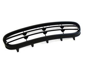 Front bumper air intel middle. Porsche 996 Turbo - 9965055610001C, 99650556100