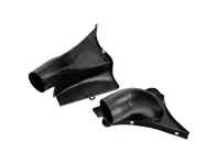 Convogliatori di uscita dell'aria per alloggiamento ventola motore, set da 2. Porsche 911 / 914-6 / 930 / 964 - 90110632102, 90110603101, 90110602150, 93016032102, 91110632100, 91110632700, 93010602150, 93010632101, 93010632102