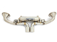 Exhaust sport valvetronic silencer in Titanium for Porsche 992 GT3 - Designtek - 9GT251052F, 9GT251052D, 9GT251052H