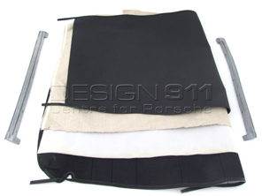 Kit di restauro superiore Targa con guarnizioni superiori. Porsche 912/911 65-69 - 90156500001, 90156527540/1, 90156527640/1, 90156527540, 90156527640