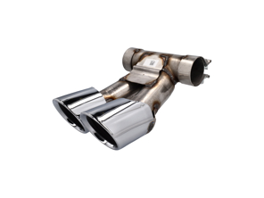 Uitlaat Sporteindpijpen ZILVER. Porsche 981 Boxster / 981C Cayman - 98104420010, 98104420110