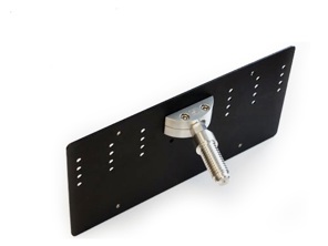 Rennline Tow hook receiver - Billet license plate mount. Porsche Panamera - E1070.117