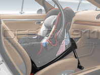 Porsche Baby Car Seat BASE ISOFIX per seggiolino auto - 95504480286, 95504480295, 95504480595, 95504480597