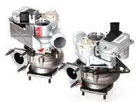 TTE720 VTG upgrade turbocharger. Porsche 997.2 Turbo S - TTE10088