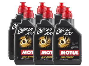 Aceite de transmisión MOTUL GEAR 300 75W-90 6 litros - 105777
