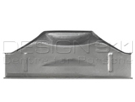 Vano batteria parete anteriore inferiore. Porsche 356A T2 - 35649041, PP182T2, P182T2