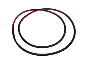 Door seal outer Rear. Porsche 95B Macan - 95B837911