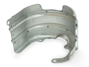 Paracalore per turbocompressore. Porsche 996Turbo - 99612321575, 99612321674