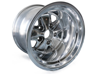 15' Ultralite chromen Fuchs-stijl lichtmetalen velgen 11J ET-27 voor Porsche auto