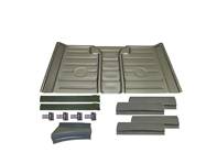 Rear floor pan kit. Porsche 914 - 91450193924, 91450193711, 91450194300, 91450193782, 91450193783, 91450107611 - PP345