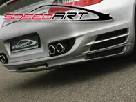 Rear lower diffuser SpeedArt BTR-II. Porsche 997 Turbo