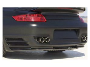Rear lower diffuser SpeedArt BTR-II. Porsche 997 Turbo