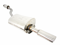 Exhaust Muffler / Silencer Rear box. Porsche 944S / 944S2 - 92.442S, 92442S, 1620608606, 1620608600, 94411104103