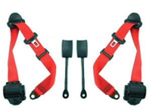 Retractable 3-point inertia reel front seat belts Porsche 993 - 993 - SA-50530