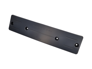 Portamatrícula delantero, imprimado. Porsche 9J1.1 Taycan 2020-24 - 9J1807287EG2X, 9J1807287E
