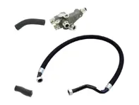 Oliethermostaat en slangenset. Porsche 964 1989-94 - 96420704708, 96420724101, 96420724102, 96420724104, 96420725103, 96420725404, 96420725406, 96420725407, 96420725408, 96420725414
