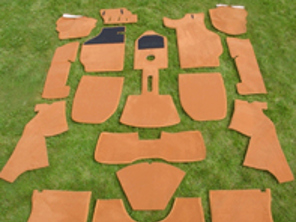 Bodenteppich-Set für den Innenbereich. Porsche 911 1974-75