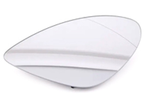 Door mirror glass ASPHERICAL, Right. Porsche 958 Cayenne RHD - 3122202, 95873152281