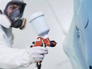 Repintado de ruedas en color blanco x4