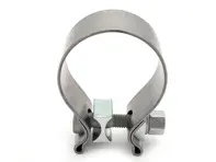 Exhaust catalyst clamp. Porsche 993 Carrera - 99611110951, 99611110950