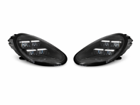 Kit di aggiornamento fari a LED PDLS stile Matrix per Porsche 987.1 Boxster e 987.2 Cayman con guida a sinistra e a destra. - 98763116901, 98763116902, 98763117001, 98763117002, 98763116911, 98763116912, 98763117012, 98763117011 - 9872 420 009 LL, 9872 420 010 LL