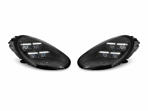 Kit di aggiornamento fari a LED PDLS stile Matrix per Porsche 987.1 Boxster e 987.2 Cayman con guida a sinistra e a destra. - 98763116901, 98763116902, 98763117001, 98763117002, 98763116911, 98763116912, 98763117012, 98763117011 - 9872 420 009 LL, 9872 420 010 LL