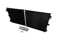 Kit de condensador de radiador de aire acondicionado (aire acondicionado). Porsche 718 (982) Boxster / 718 (982) Caimán / 991.2 - 9P1820411, 99970755741, 94457314301, 99970766040