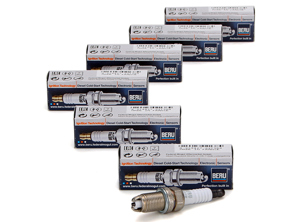 Spark Plugs (PACK OF 6). Porsche 965 Turbo / 993 Turbo / 996 Turbo / 996 GT2 / 996 GT3 - 99917019590, 99917019290, 99917018390
