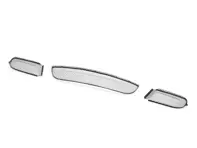 Ensemble de grilles de pare-chocs avant. Porsche 997 GT3 - 99750532191, 99750532490, 99750532390