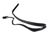 Front 1/4 window glass seal. Porsche 993 Cabrio 1997>> - 99354209504, 99354209604