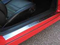 侧门槛饰板 不锈钢 带 TWIN TURBO 标志。保时捷 911/912/930 / 964/993 - SP03