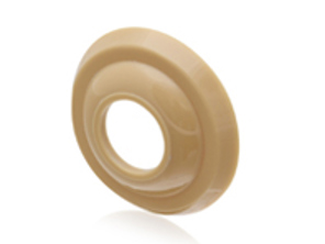 Rozet voor deurkruk en raamslinger, Beige. Porsche 356 - 64455289101500