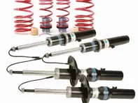 Bilstein B4 Damptronic Stoßdämpfer vorne und hinten & VTF Tieferlegungsfedern für Porsche 981 Boxster / 981 Cayman / 991 / 718 Cayman / 718 Boxster - 98134304504, 98134304509, 98134304511, 98134304513, 98134304507, 982413029B, 982413031B, 982413031D, 982413031F - 23-276710