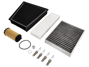 Kit di manutenzione e assistenza per Porsche 2.5ltr 718 Boxster, 718 Cayman - 982129620B, 9P1819631, 9A790560600, PAF008309, 90012310630 - OPC115466