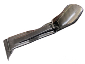 Koolstofvezel stuurasafdekking. Porsche 911 65-89 links gestuurd - 90134706700, 90134706700/1 - SC221-A11