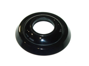 Rosette pour lève-vitre et poignée de porte, Noir. Porsche 356 Pré-A - 35653711