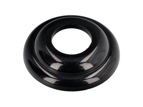 Rosette pour lève-vitre et poignée de porte, Noir. Porsche 356 Pré-A - 35653711