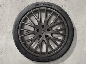 Jantes alliage 21" Panamera Exclusive Design et pneus hiver Porsche d'origine - 976044600L