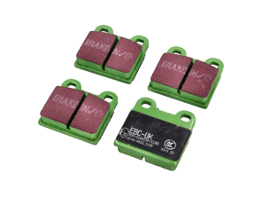 Pastiglie freno posteriori EBC GREEN. Porsche 912 / 911 / 914 / 356C - 91135293901, 91135293902 - DP2105