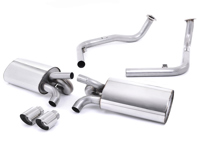 Silenziatore di scarico sportivo Milltek / Cat Back non risonante (più rumoroso) Porsche 987 Gen2 Boxster S / Cayman S 3.4L 2009-2013 - 98711311731, 98711311732, 98711313131, 98711313132, 98711311831, 98711311832, 98711313231, 98711313232, 98711351130, 98711351131, 987113511BX, 987113511DX, 98711351230, 98711351231, 987113512BX, 987113512DX - SSXPO118