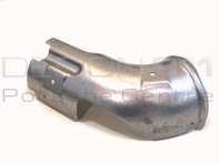 Exhaust Cat Heat shield Left. Porsche 993 Turbo