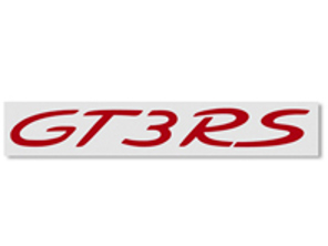 Logo 'GT3 RS' in Indian Red for Porsche 996 GT3 RS - 99655923795