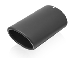 Auspuffendrohr, Schwarz. Porsche 944 - 477253192D
