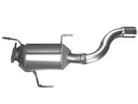 Diesel roetfilter. Porsche 957 Cayenne 3.0 Diesel - 7L8131709D, 7L8254400NX, 95511302360, 955113023GX - BM11349