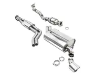 Sistema de escape deportivo colector trasero con - bypass catalítico para Porsche 968